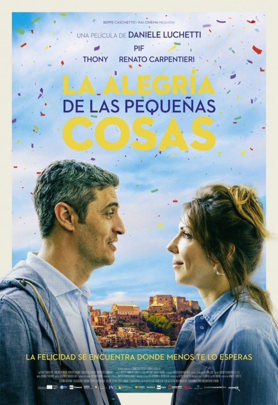 Cartel de Momenti di trascurabile felicità - Cartel 'La alegría de las pequeñas cosas'