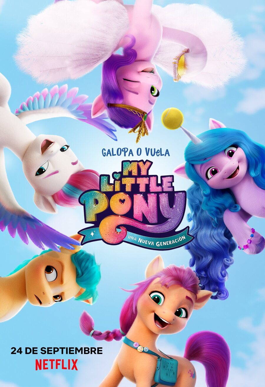 Cartel de My Little Pony: Una nueva generación - España