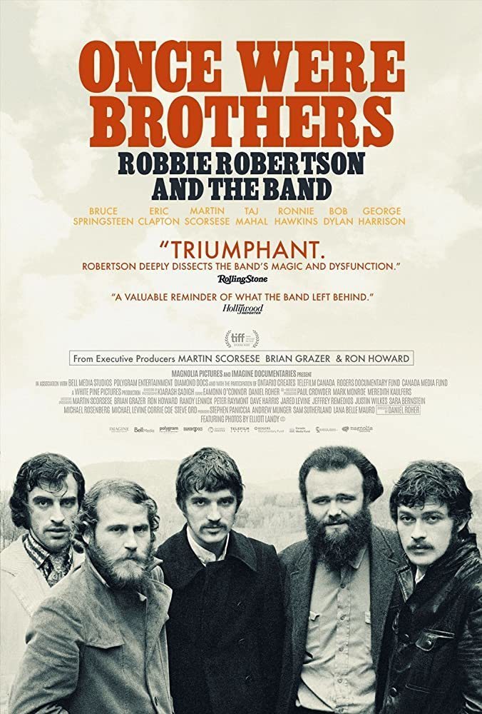 Cartel de Once Were Brothers: Robbie Robertson and the Band - USA