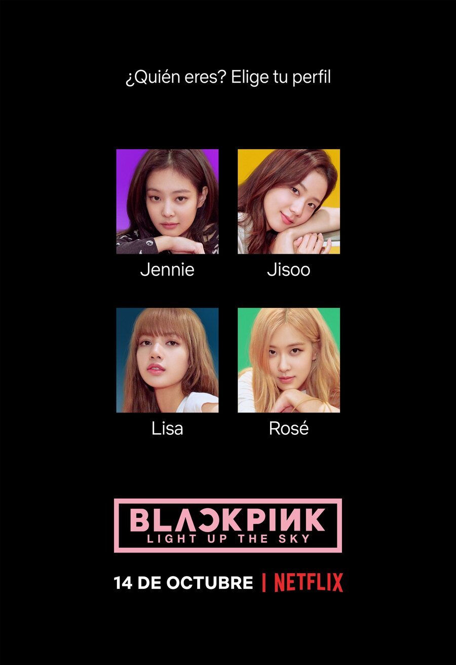 Cartel de BLACKPINK: Light Up the Sky - España