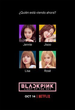 Cartel de BLACKPINK: Light Up the Sky