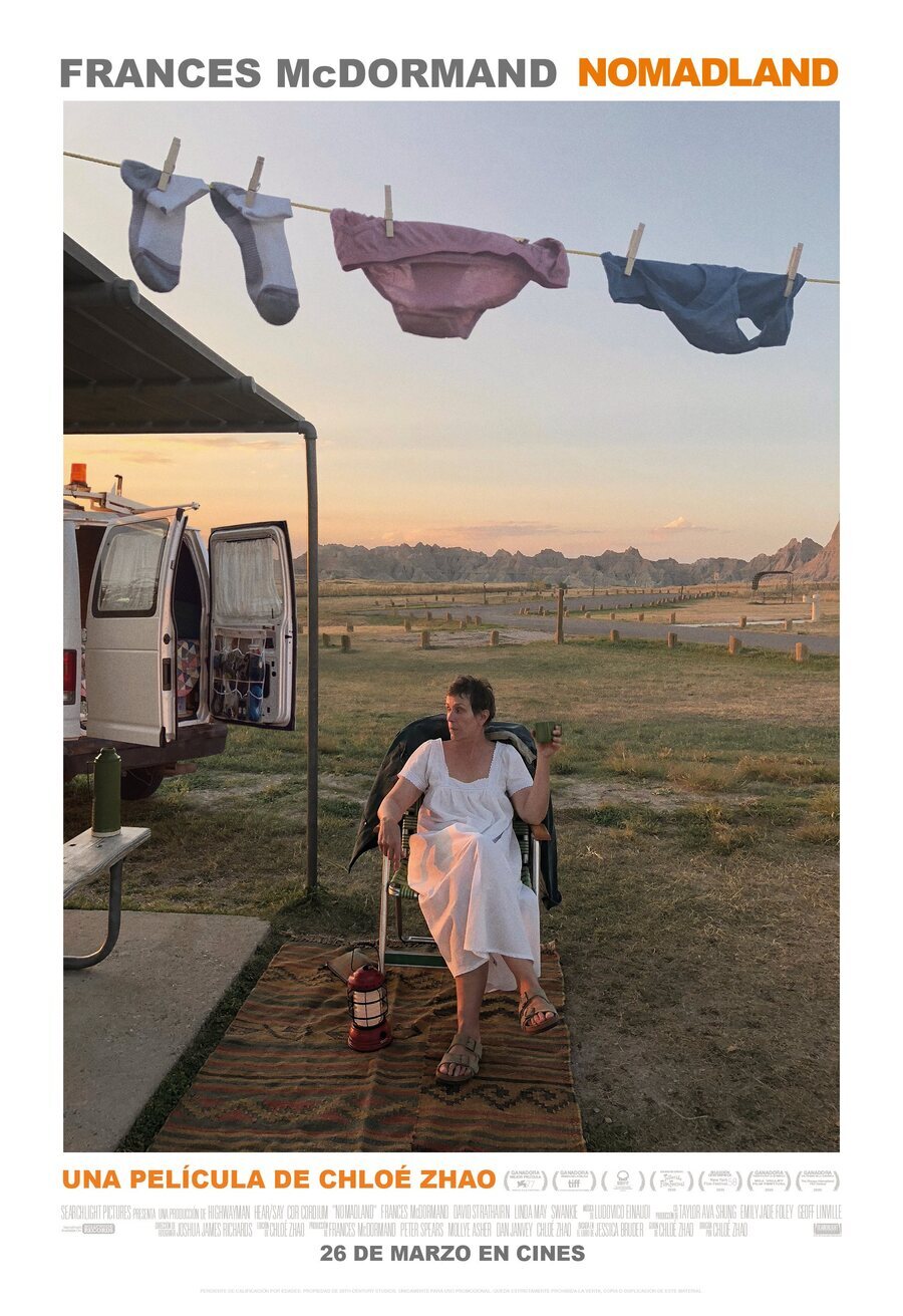 Cartel de Nomadland - España