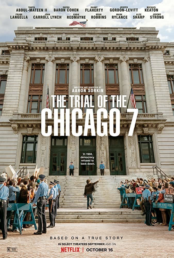 Cartel de El juicio de los 7 de Chicago - EE.UU.