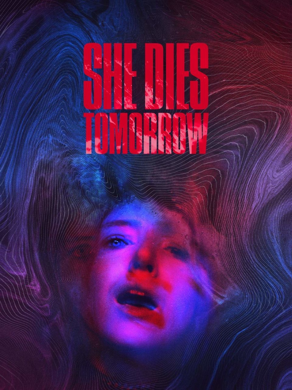 Cartel de She Dies Tomorrow - Estados Unidos