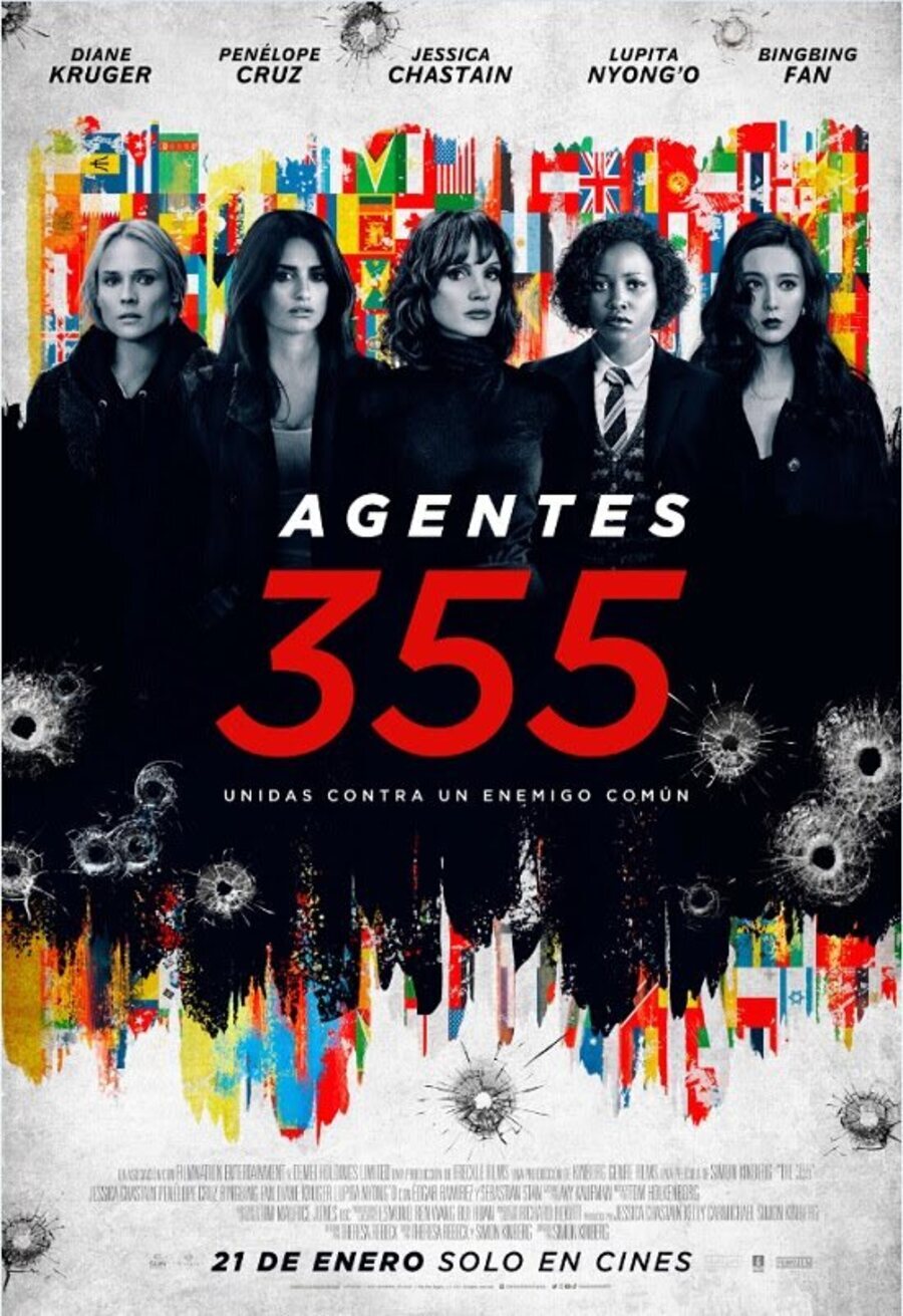 Cartel de The 355 - Final español