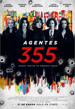 Cartel de The 355