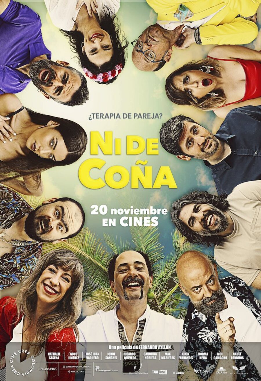 Cartel de Ni de coña - España