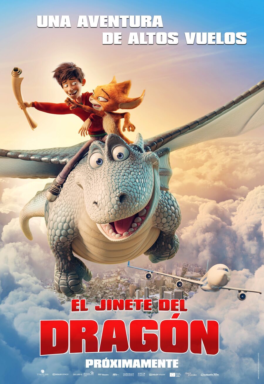 Cartel de Ben y el dragón - España