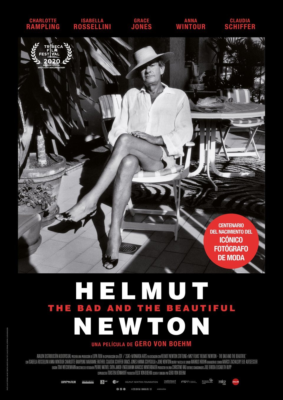 Cartel de Helmut Newton: The Bad and the Beautiful - España