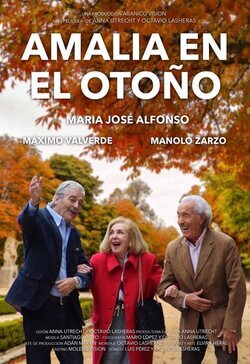 Cartel de Amalia en el otoño