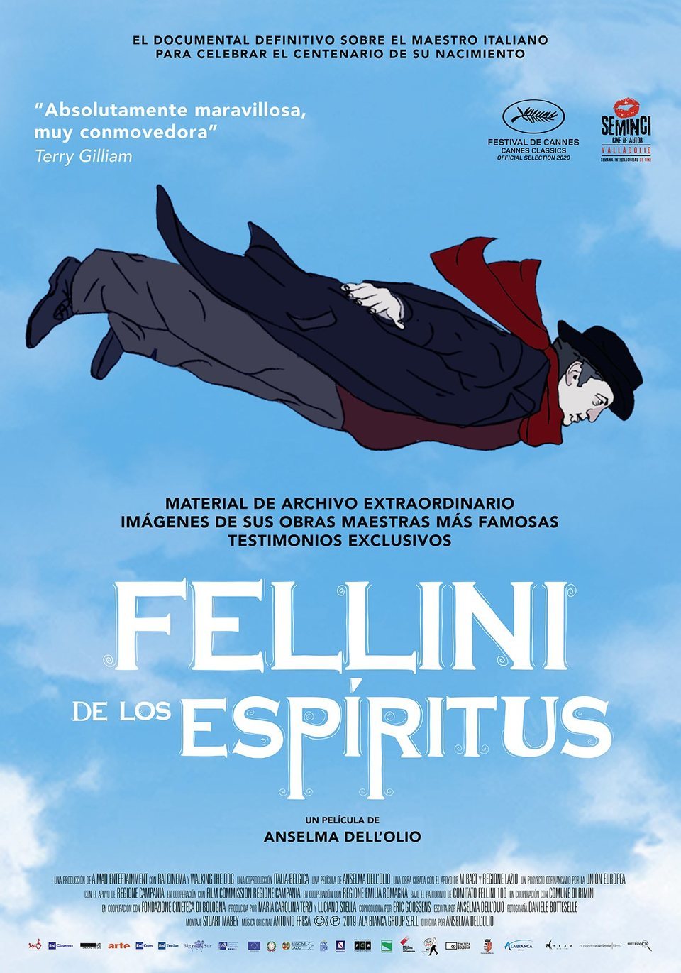 Cartel de Fellini degli spiriti - España