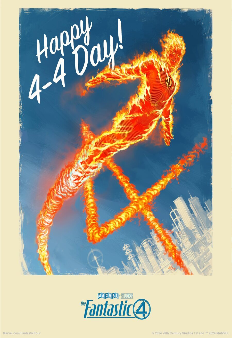 Cartel de Fantastic Four - 4-4 Day