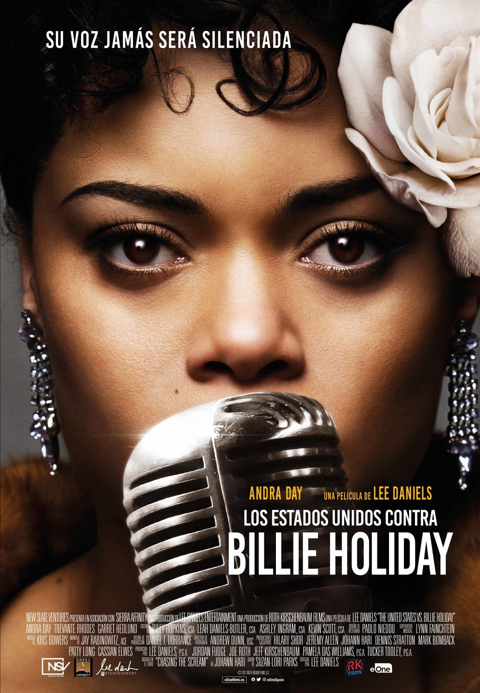 Cartel de The United States vs. Billie Holiday - España