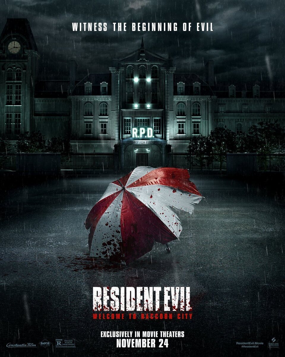 Cartel de Resident Evil: Welcome to Raccoon City - Teaser EEUU