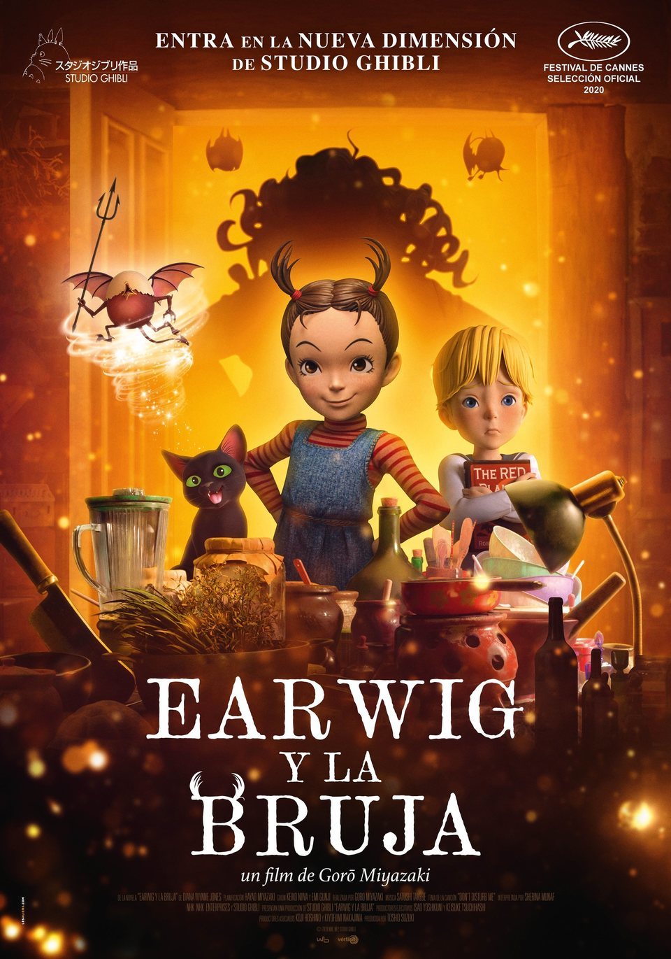 Cartel de Earwig y la bruja - España