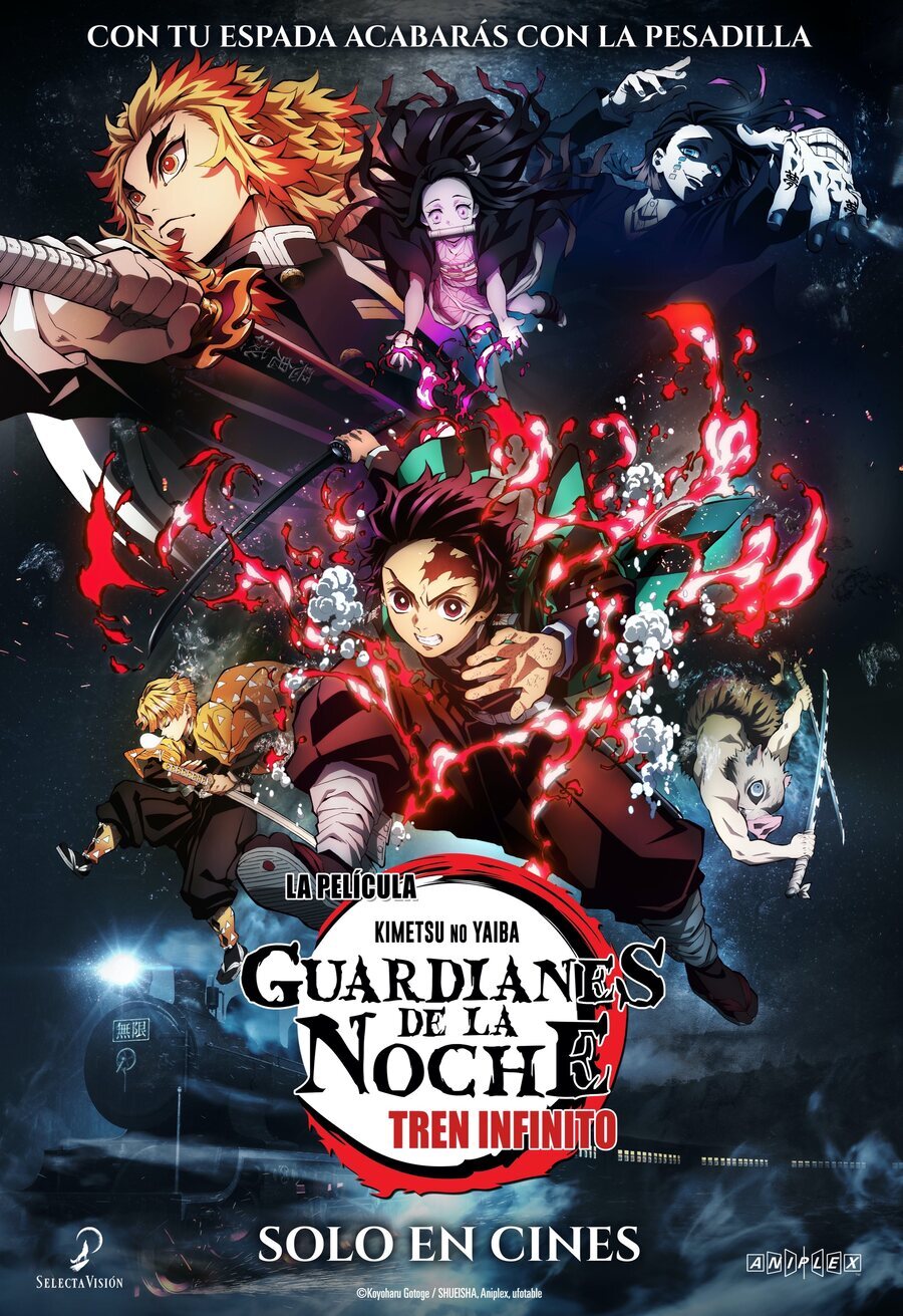 Cartel de Demon Slayer: Mugen Train La Película - España