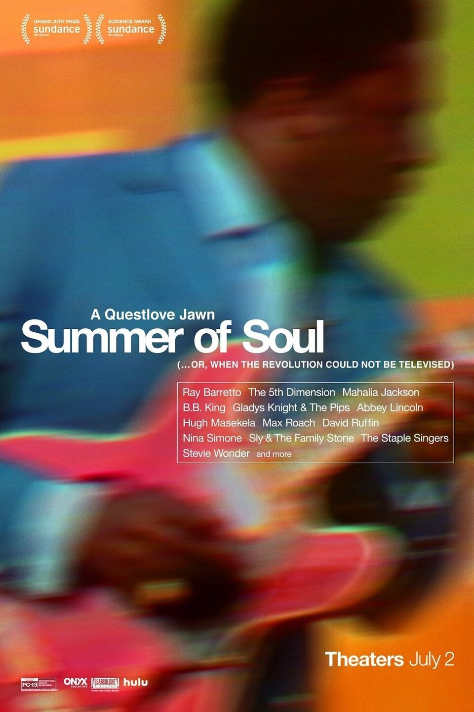 Cartel de Summer of Soul - Estados Unidos
