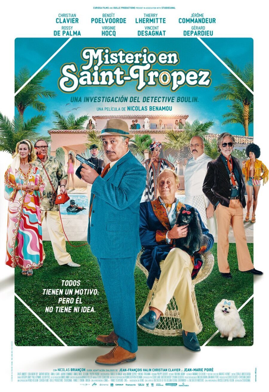 Cartel de Mystère à Saint-Tropez - España