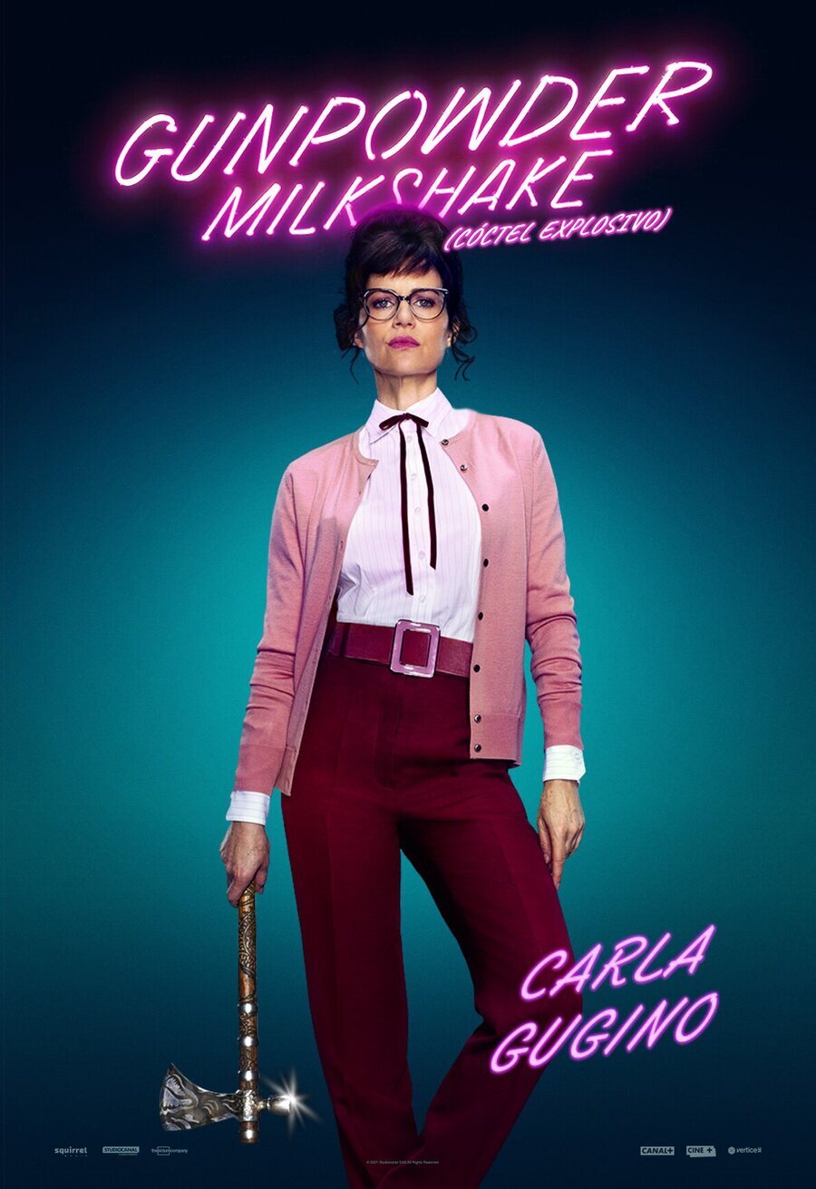 Cartel de Gunpowder Milkshake - Madeleine