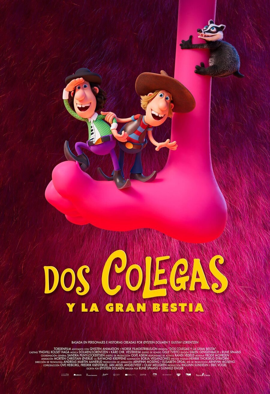 Cartel de Two Buddies and a Badger - The Great Big Beast - España