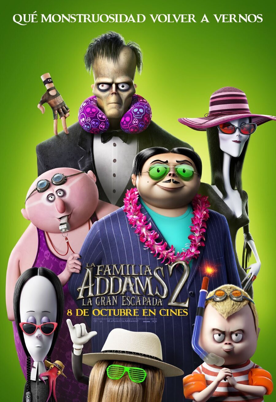 Cartel de Los Locos Addams 2 - España