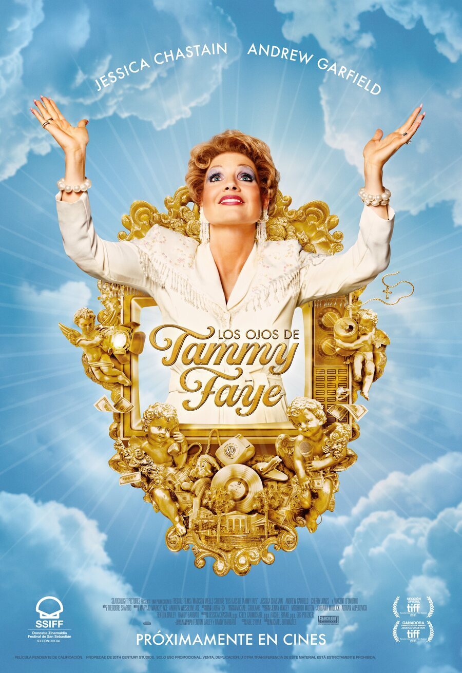Cartel de Los ojos de Tammy Faye - España