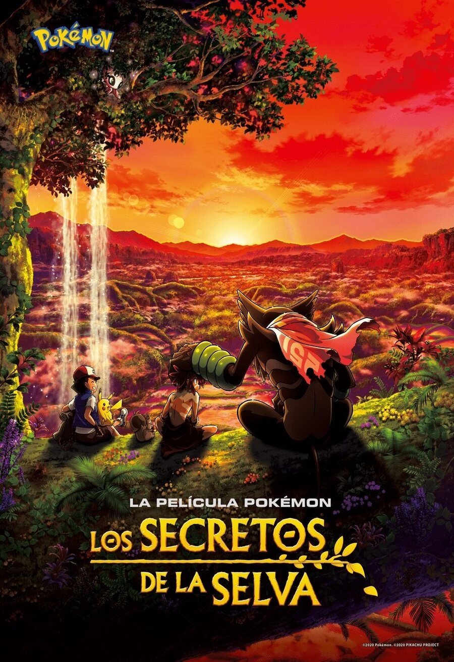 Cartel de Pokémon: Los secretos de la selva - México
