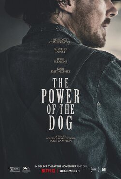 Cartel de El poder del perro