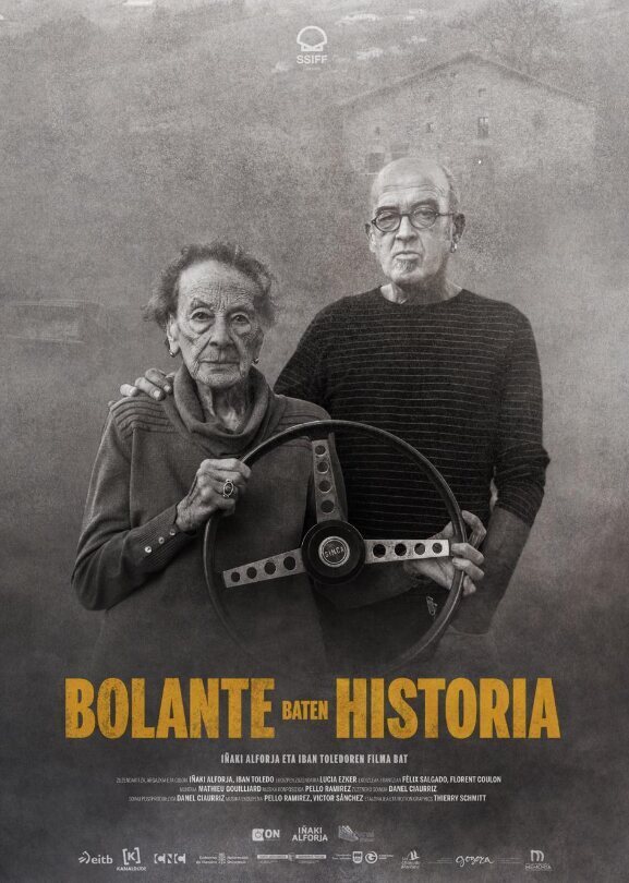 Cartel de Bolante baten historia - España