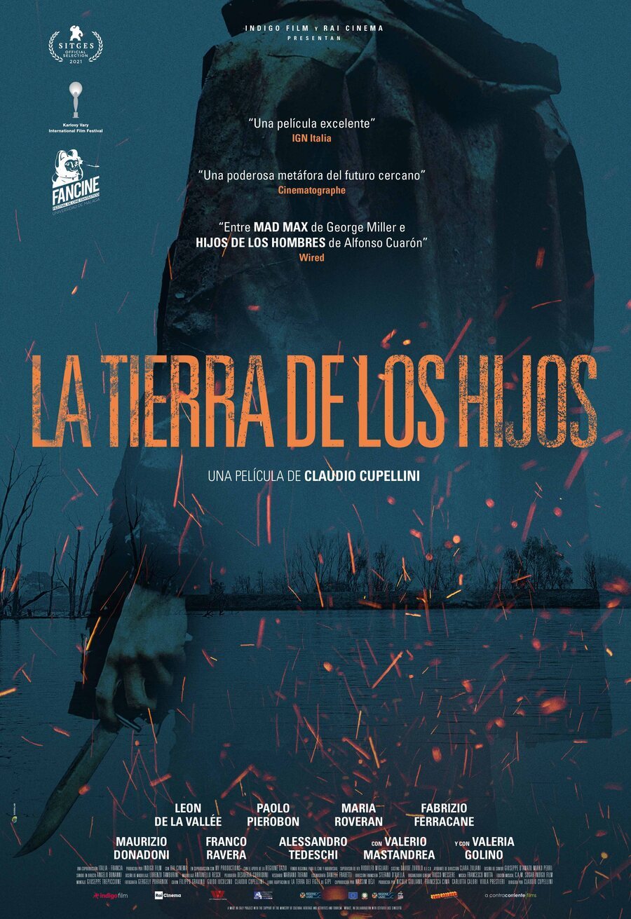 Cartel de La tierra de los hijos - España