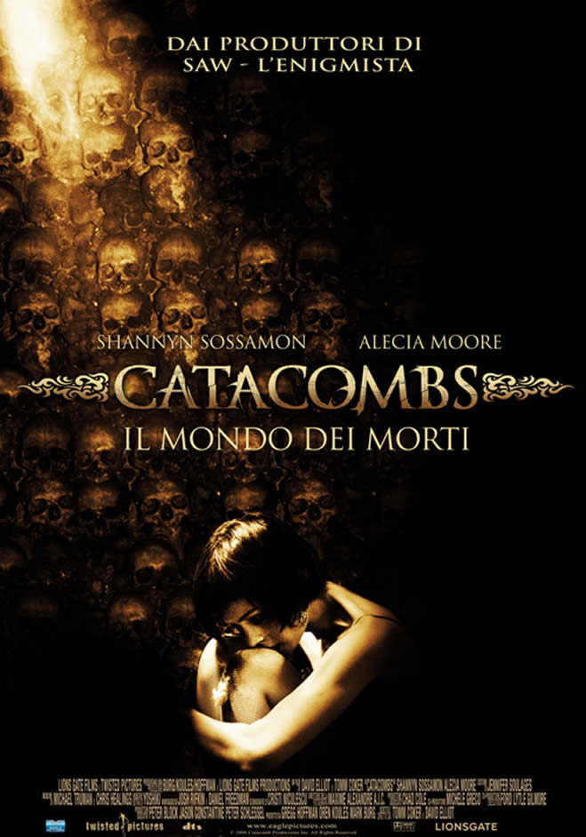 Cartel de Muertos vivientes (Catacumbas) - Italia