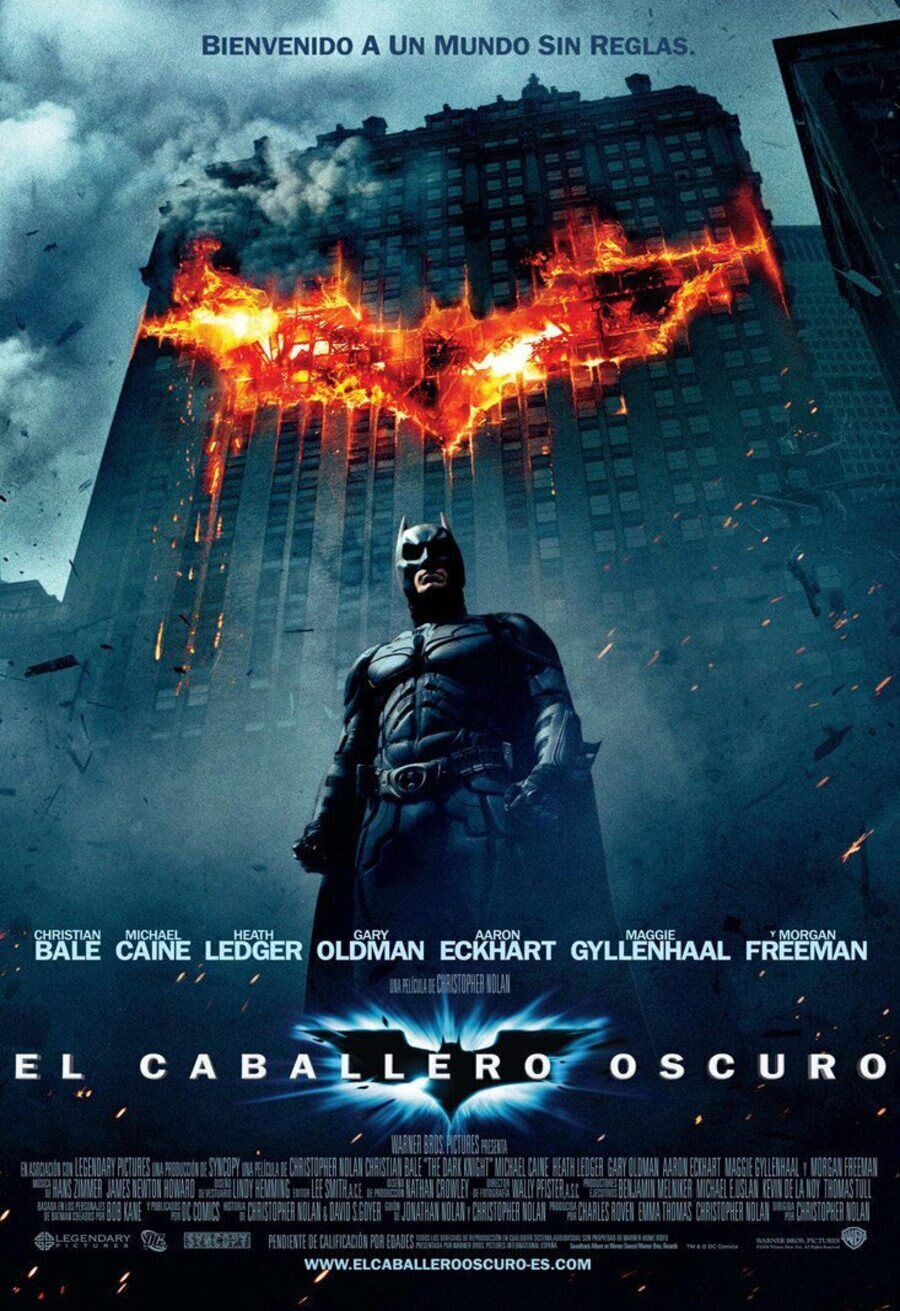 Cartel de Batman: El Caballero de la Noche - España