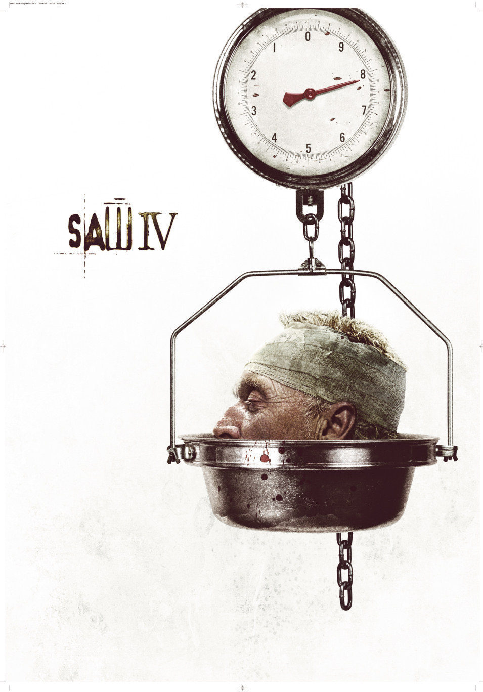Cartel de Saw IV - España