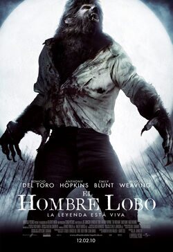 Cartel de El hombre lobo