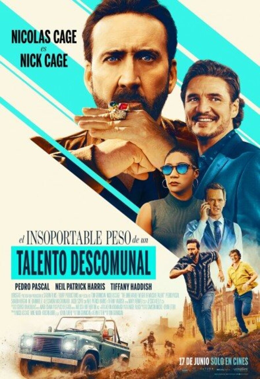 Cartel de El peso del talento - 