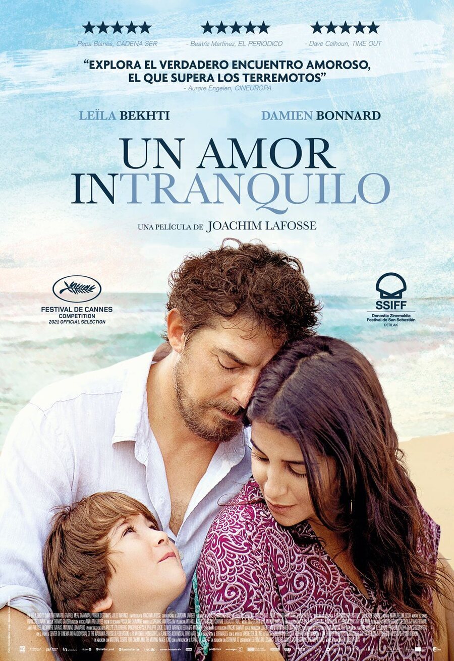 Cartel de Un amor intranquilo - España