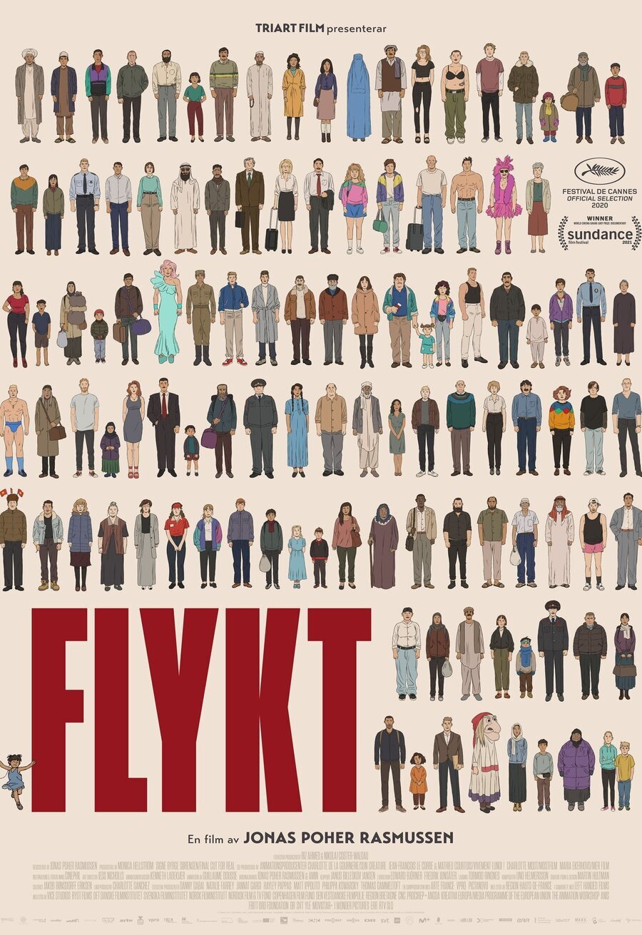 Cartel de Flee: Huyendo de casa - Suecia