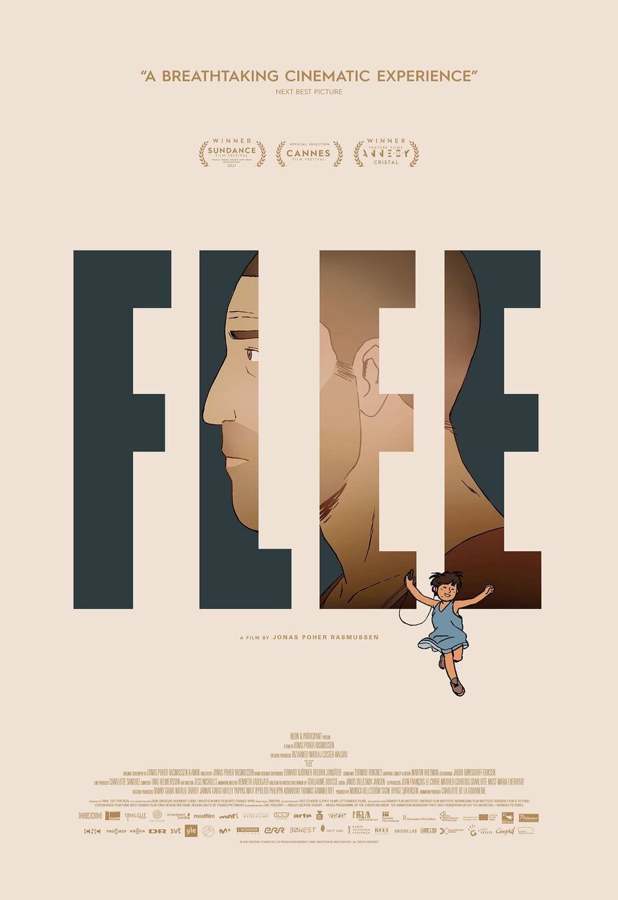 Cartel de Flee: Huyendo de casa - Reino Unido
