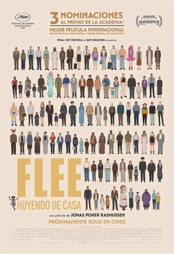 Cartel de Flee: Huyendo de casa