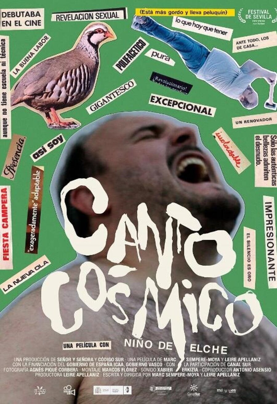 Cartel de Canto cósmico. Niño de Elche - Canto cósmico. Niño de Elche