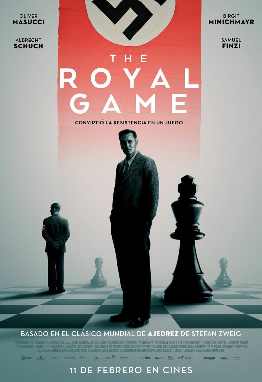 Cartel de Schachnovelle - 'The Royal Game' cartel España