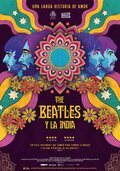 Cartel de The Beatles y la India