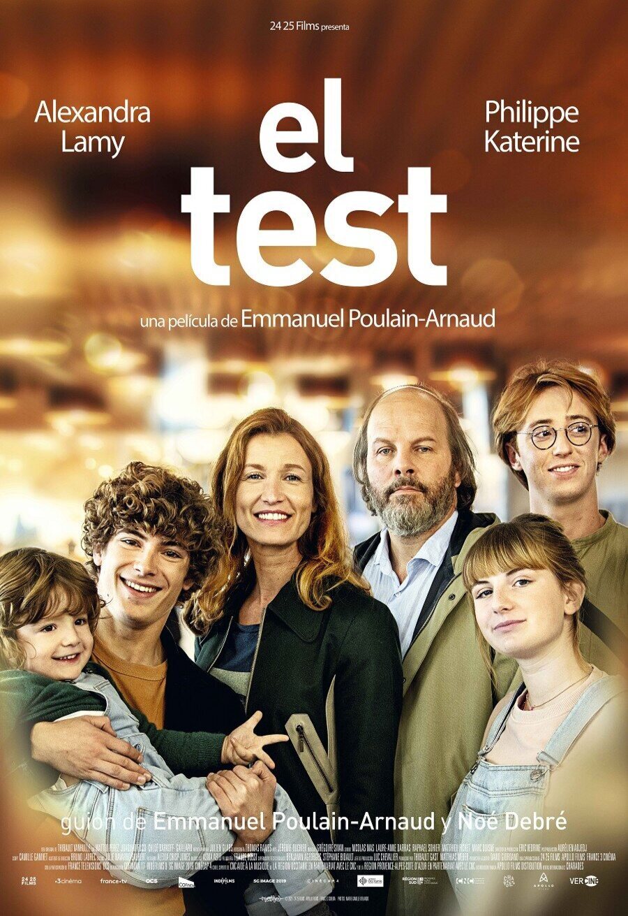 Cartel de Le test - España