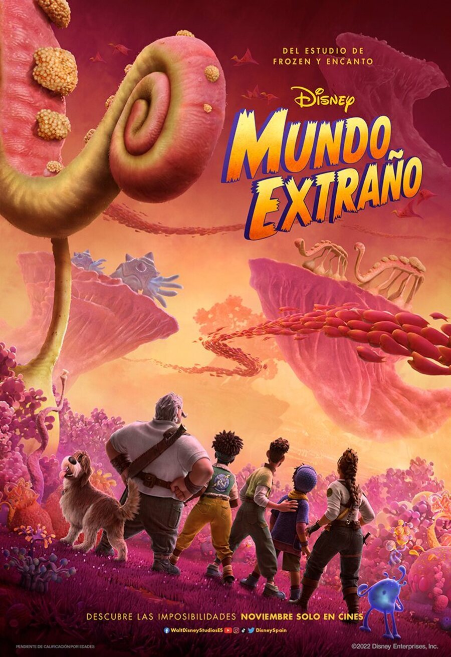 Cartel de Mundo Extraño - España