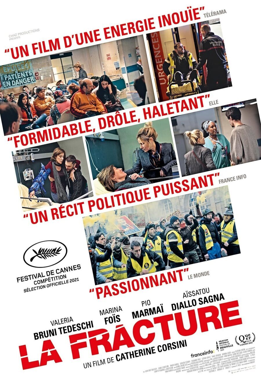 Cartel de La fracture - Francia