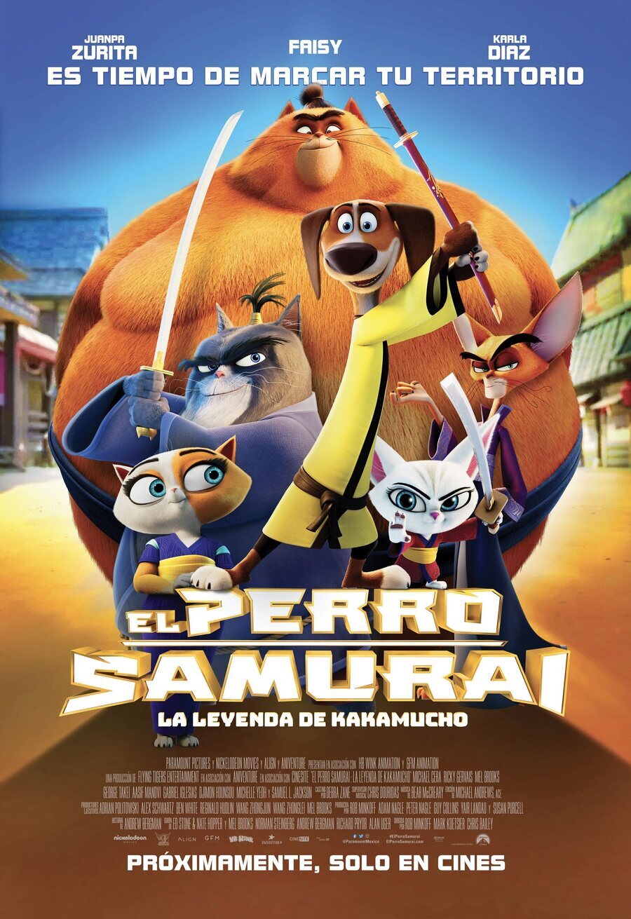 Cartel de El perro samurái: La Leyenda de Kakamucho - México #1