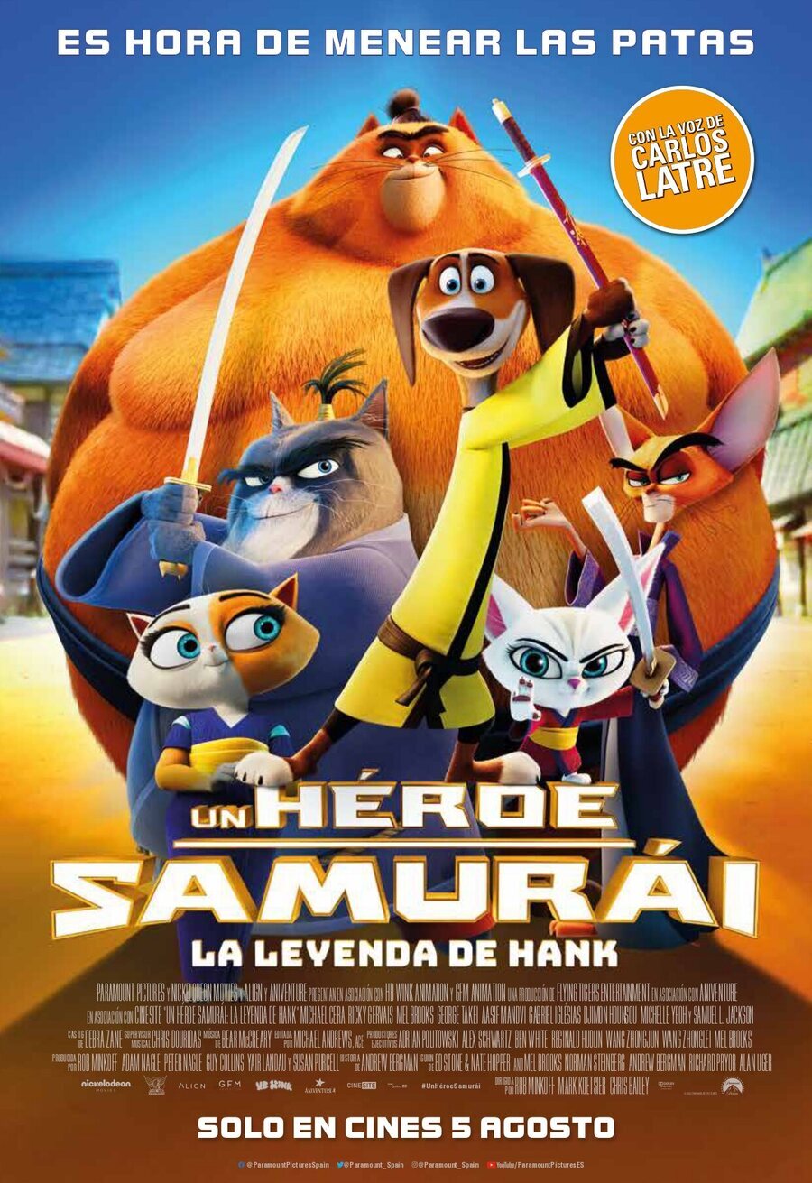 Cartel de El perro samurái: La Leyenda de Kakamucho - España #2