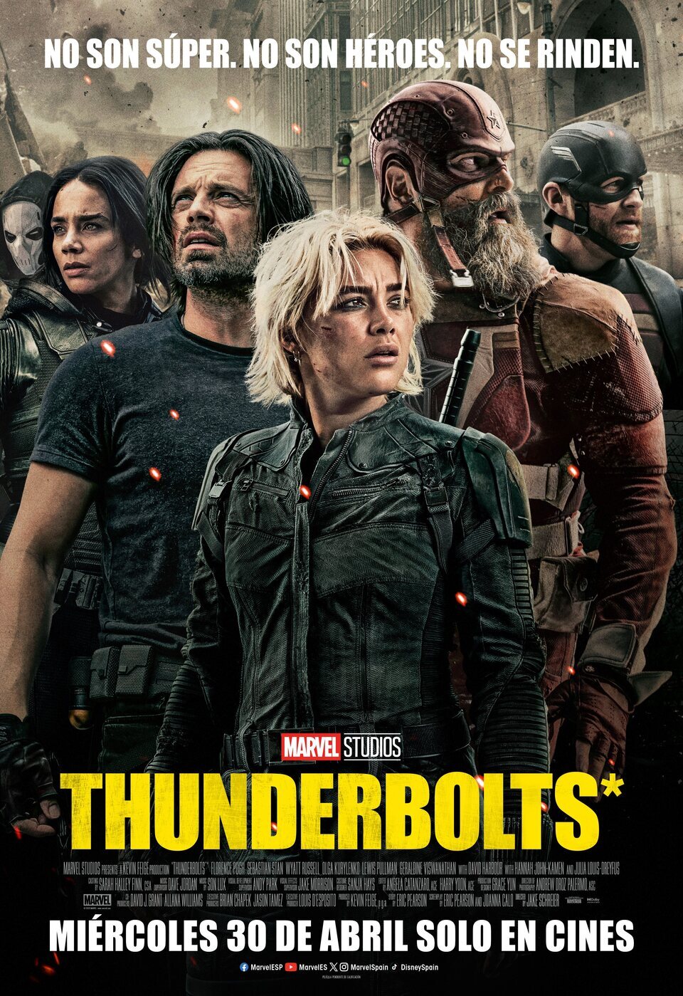 Cartel de Thunderbolts* - Final España