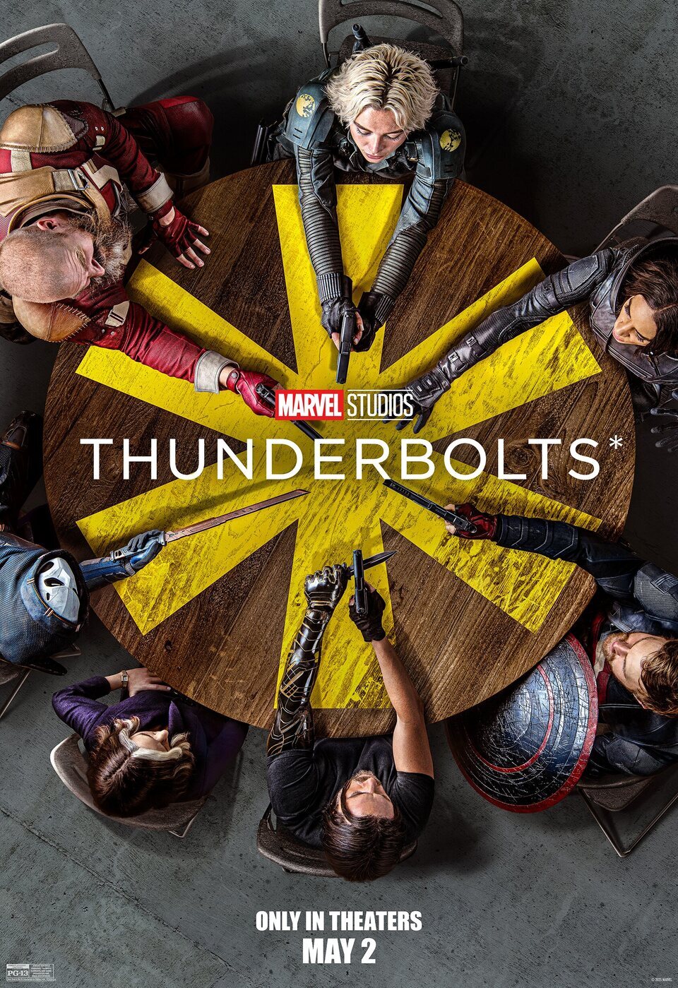 Cartel de Thunderbolts* - Asterisco