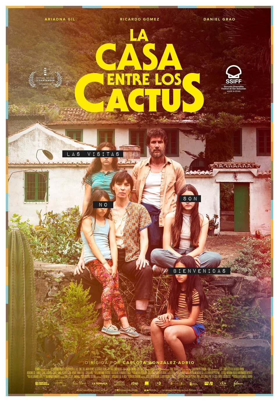 Cartel de La casa entre los cactus - España